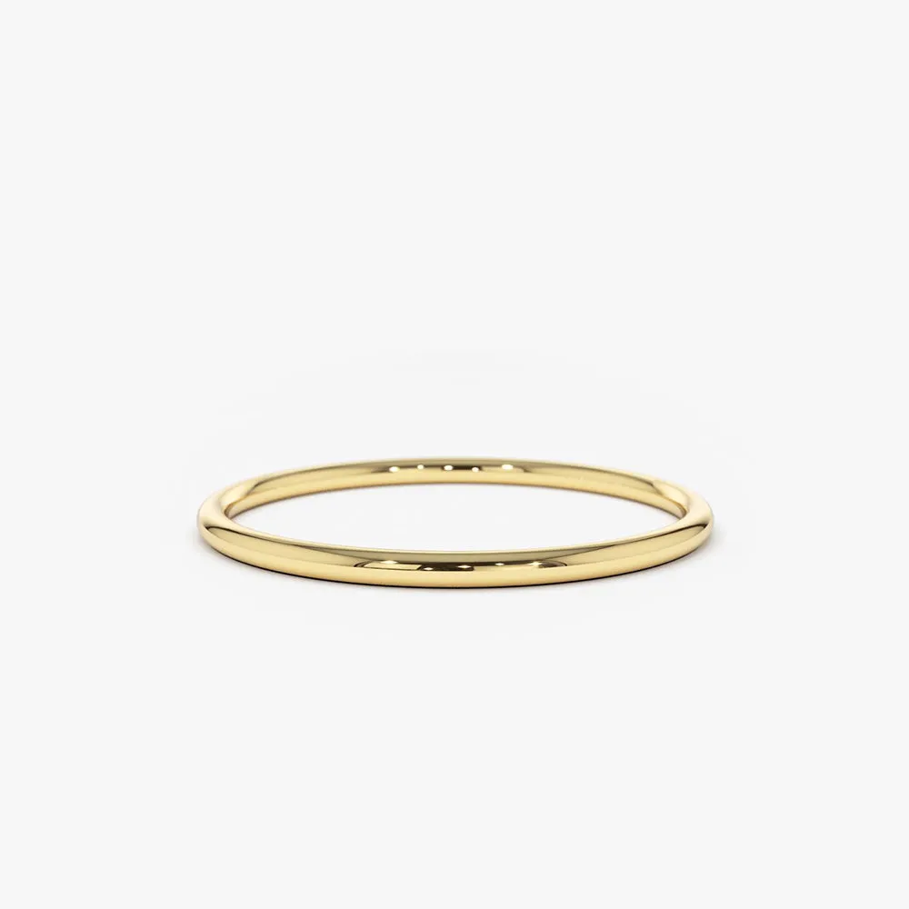 14K Gold 1.2 mm Wedding Band