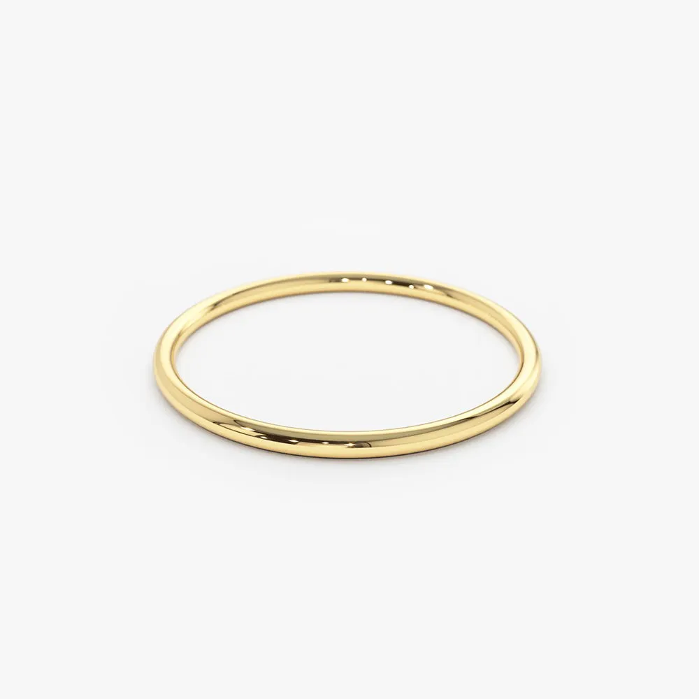 14K Gold 1.2 mm Wedding Band