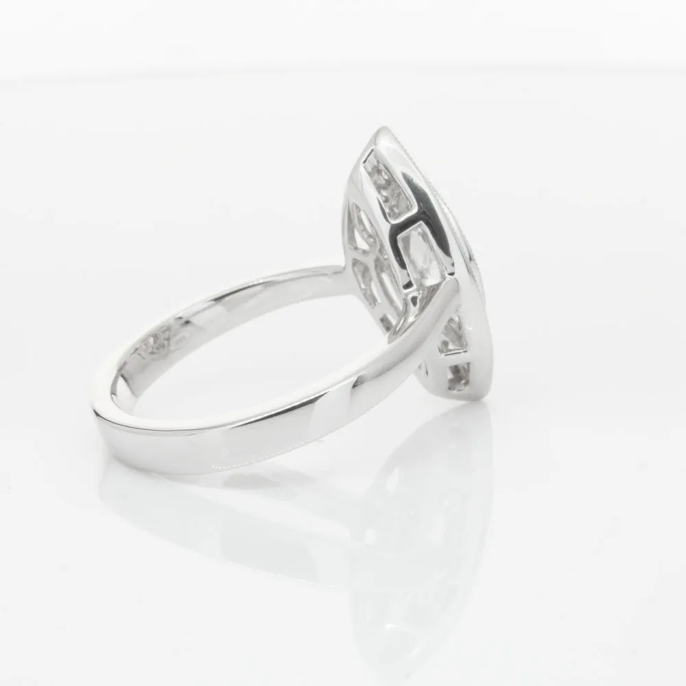 18ct White Gold 1.00ct Marquise Diamond Ring