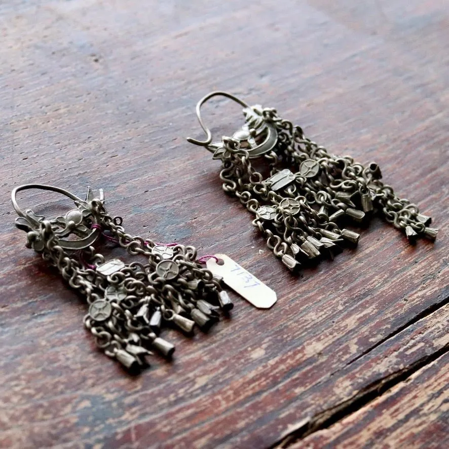 Antique Qing Dynasty Dangle Earrings