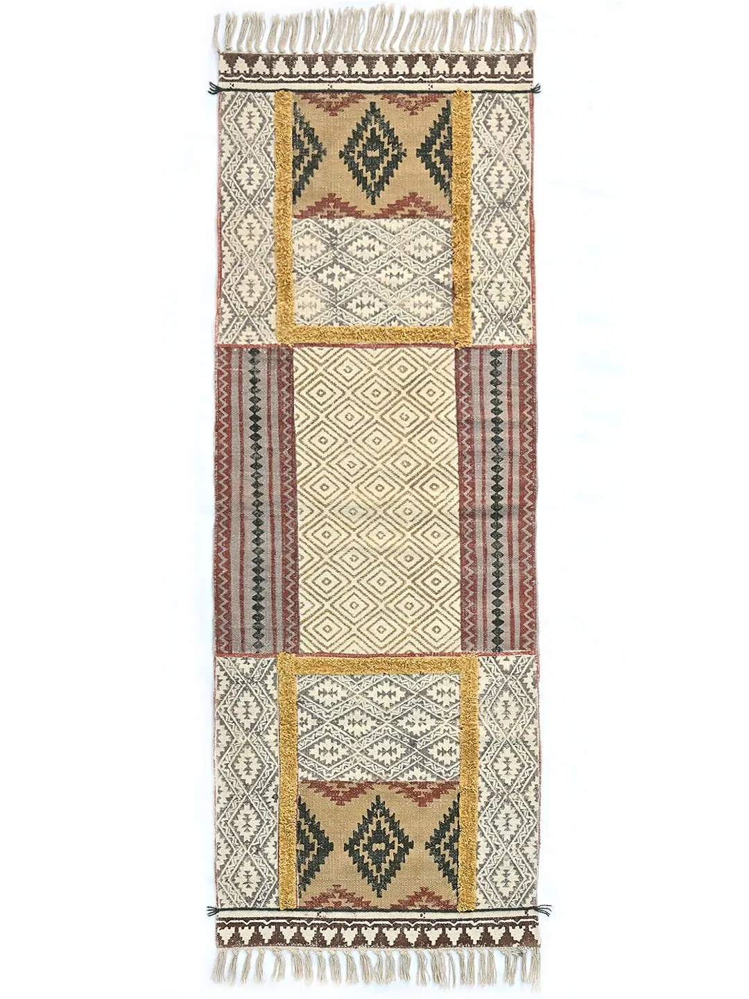 AURO -BLOCK PRINTED FLOOR RUNNER