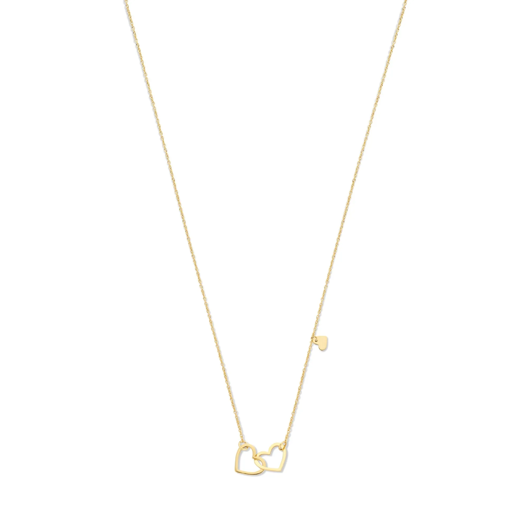 Belleville Amore 14 karat gold necklace with heart