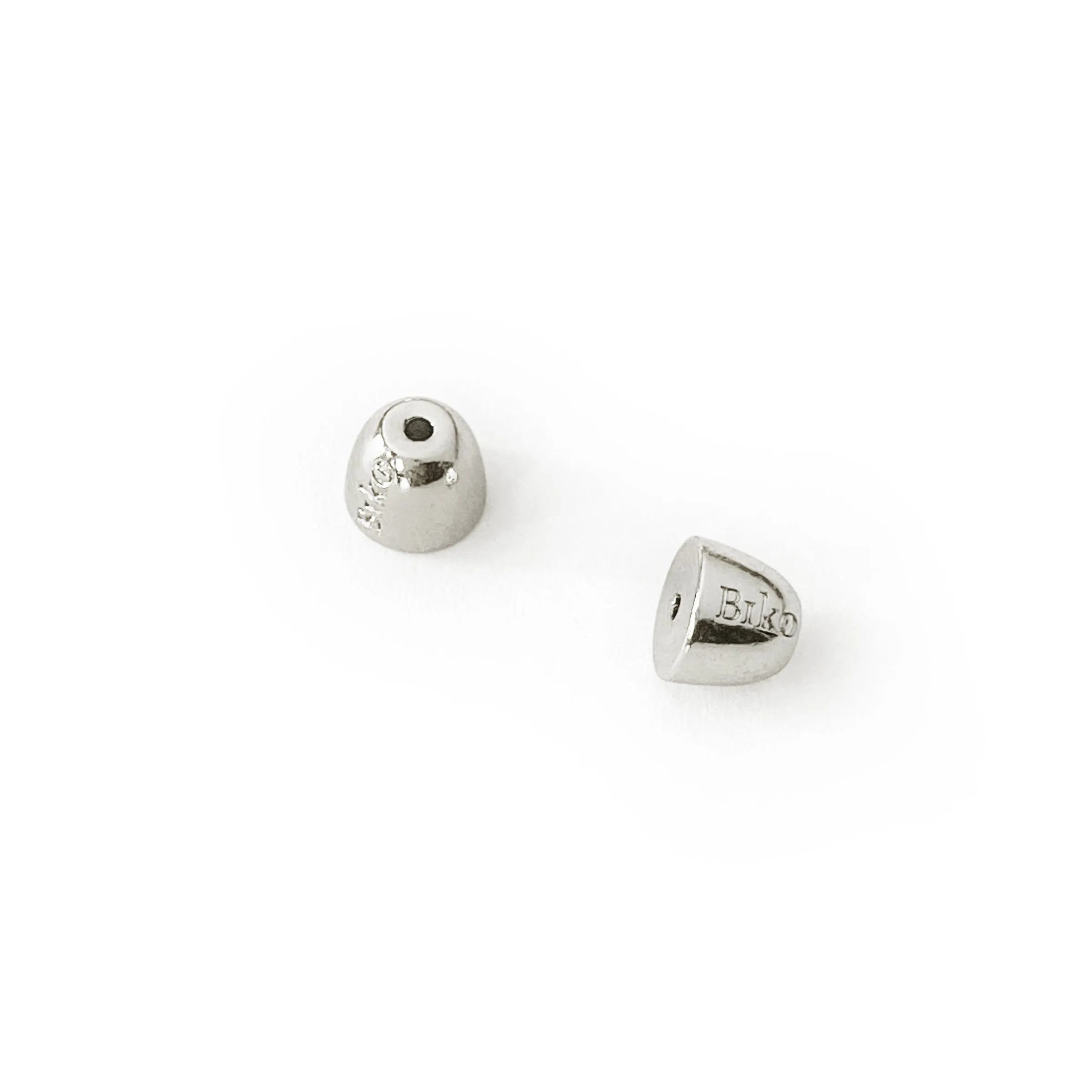 BIKO Small Bullet-Style Earring Backs - Silver