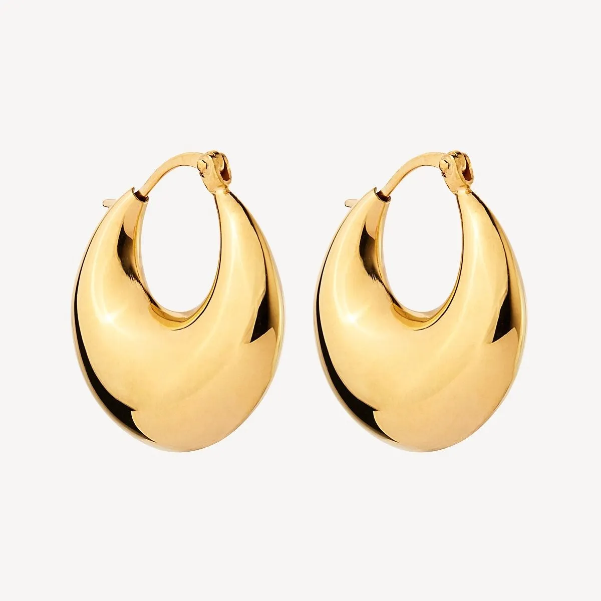 Billow Hoop Earring