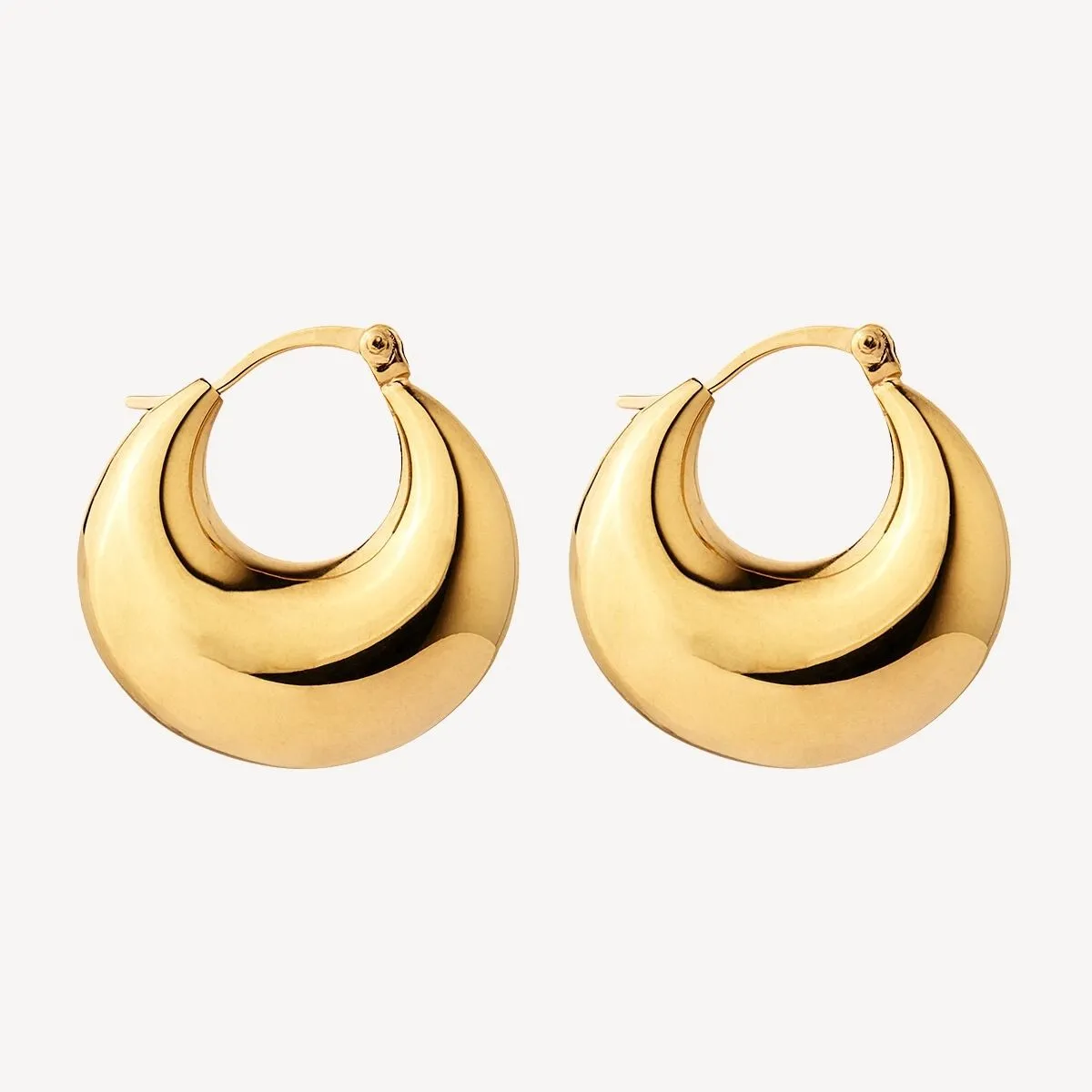 Billow Hoop Earring