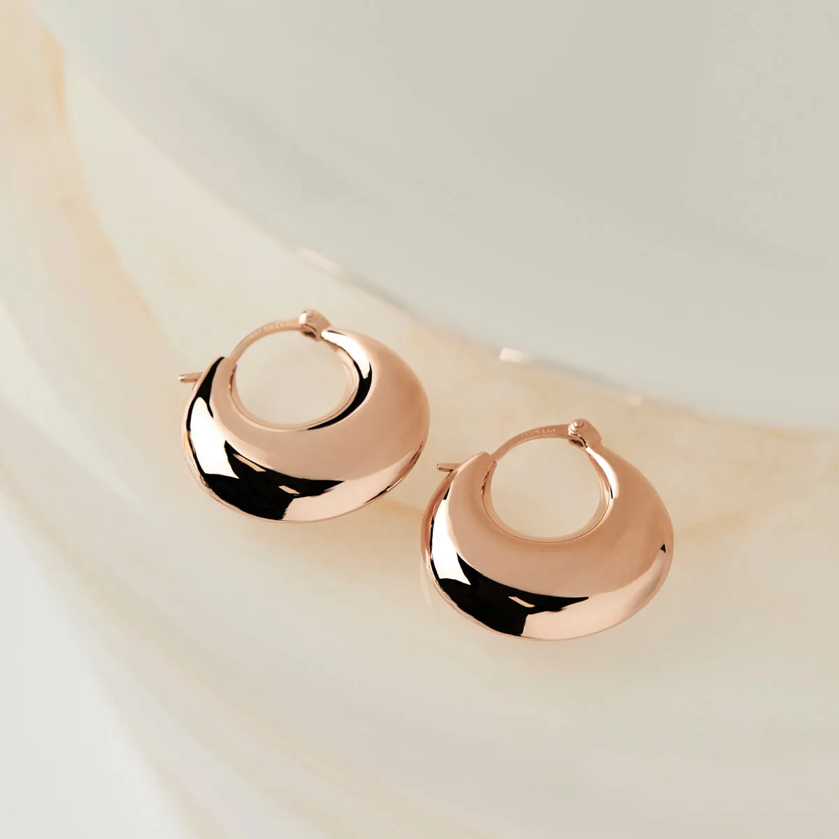 Billow Hoop Earring