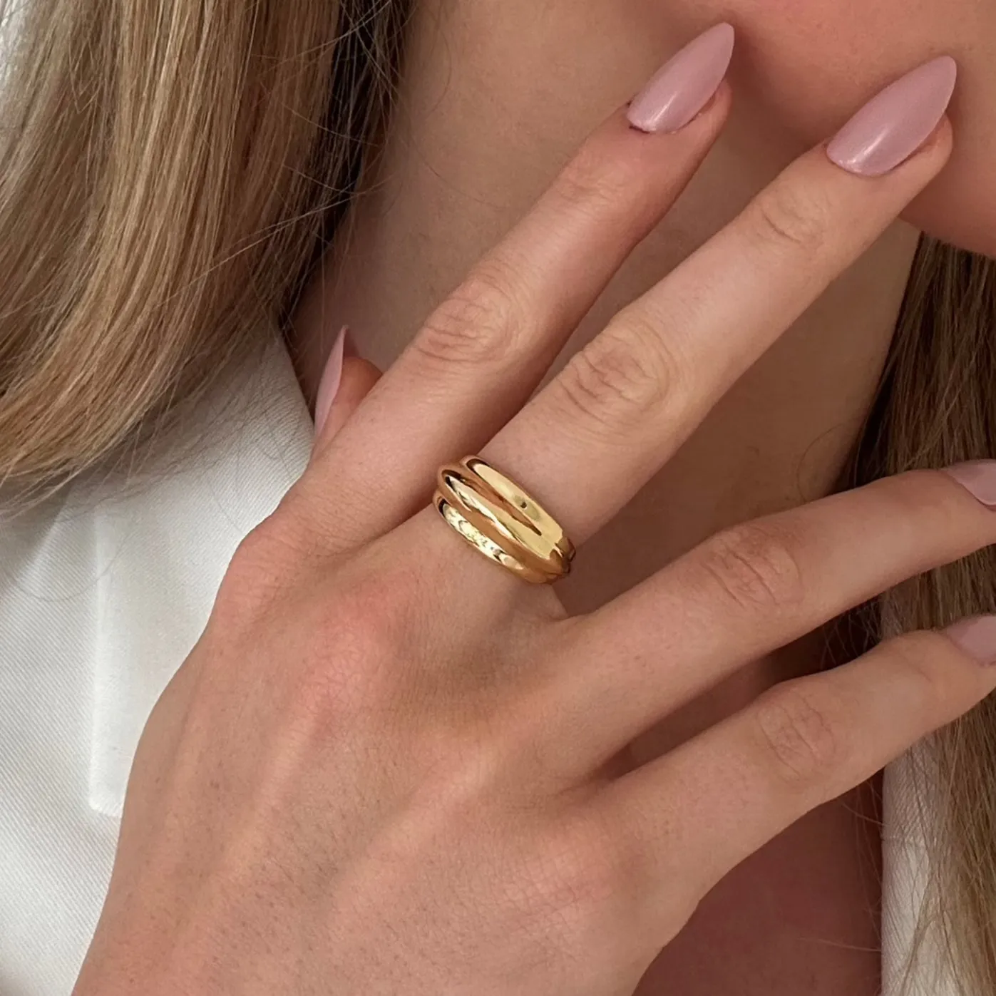 BOLD RING Gold