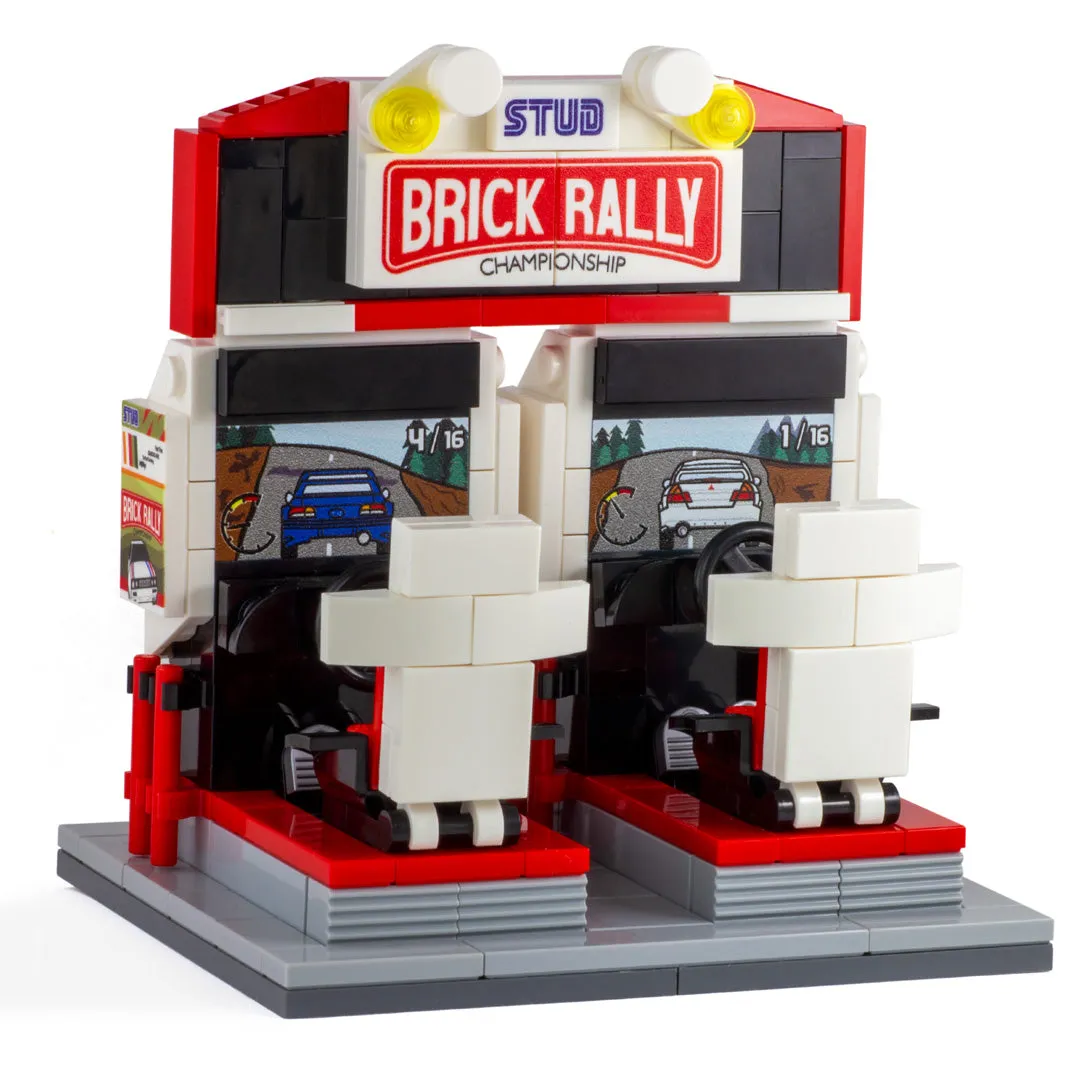 Brick Rally Arcade Game - Custom Minibuild Display