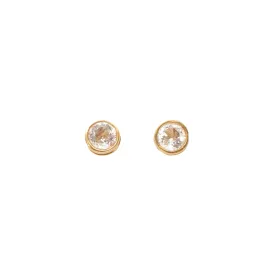 Bridesmaid Crystal Stud Earrings