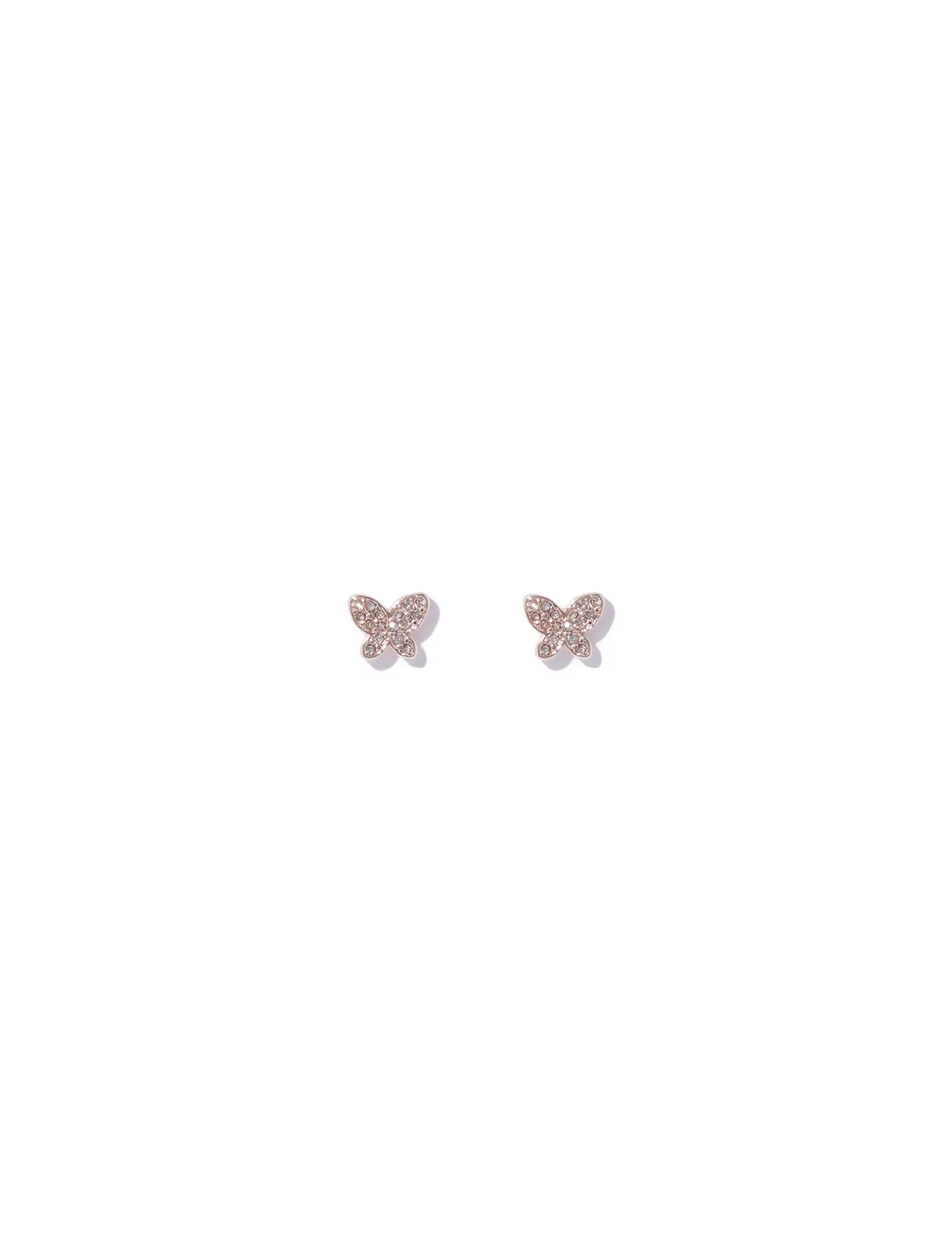 Christa Stone Butterfly Stud Earrings