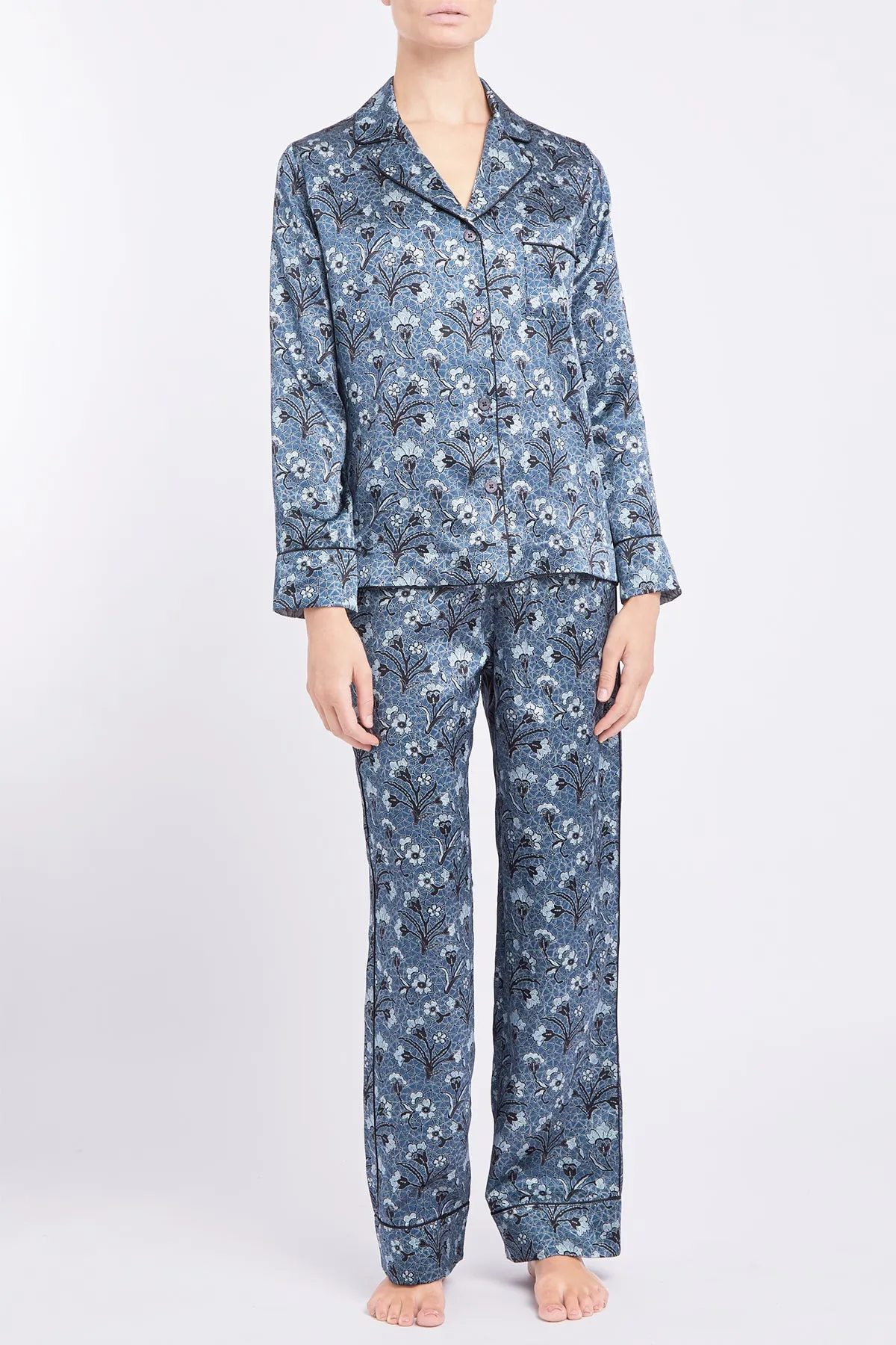 COLETTE SILK PYJAMA SET - Archive