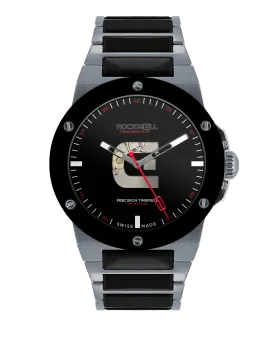 Commander Elite Automatic (Silver/Black Ceramic) Watch