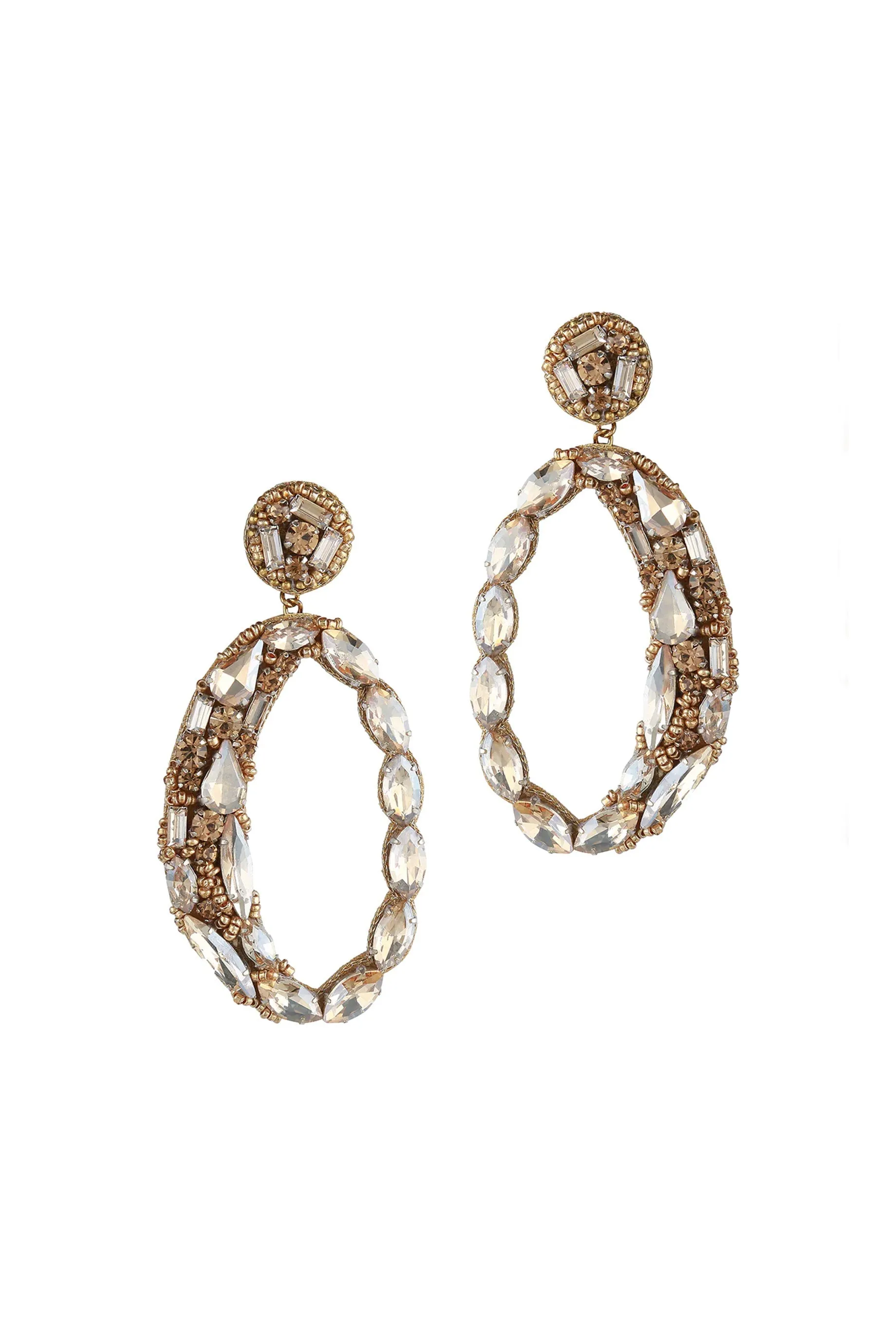 Deepa Gurnani Freida Earring - Gold