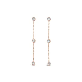 Diamond by the Yard Drop Earrings