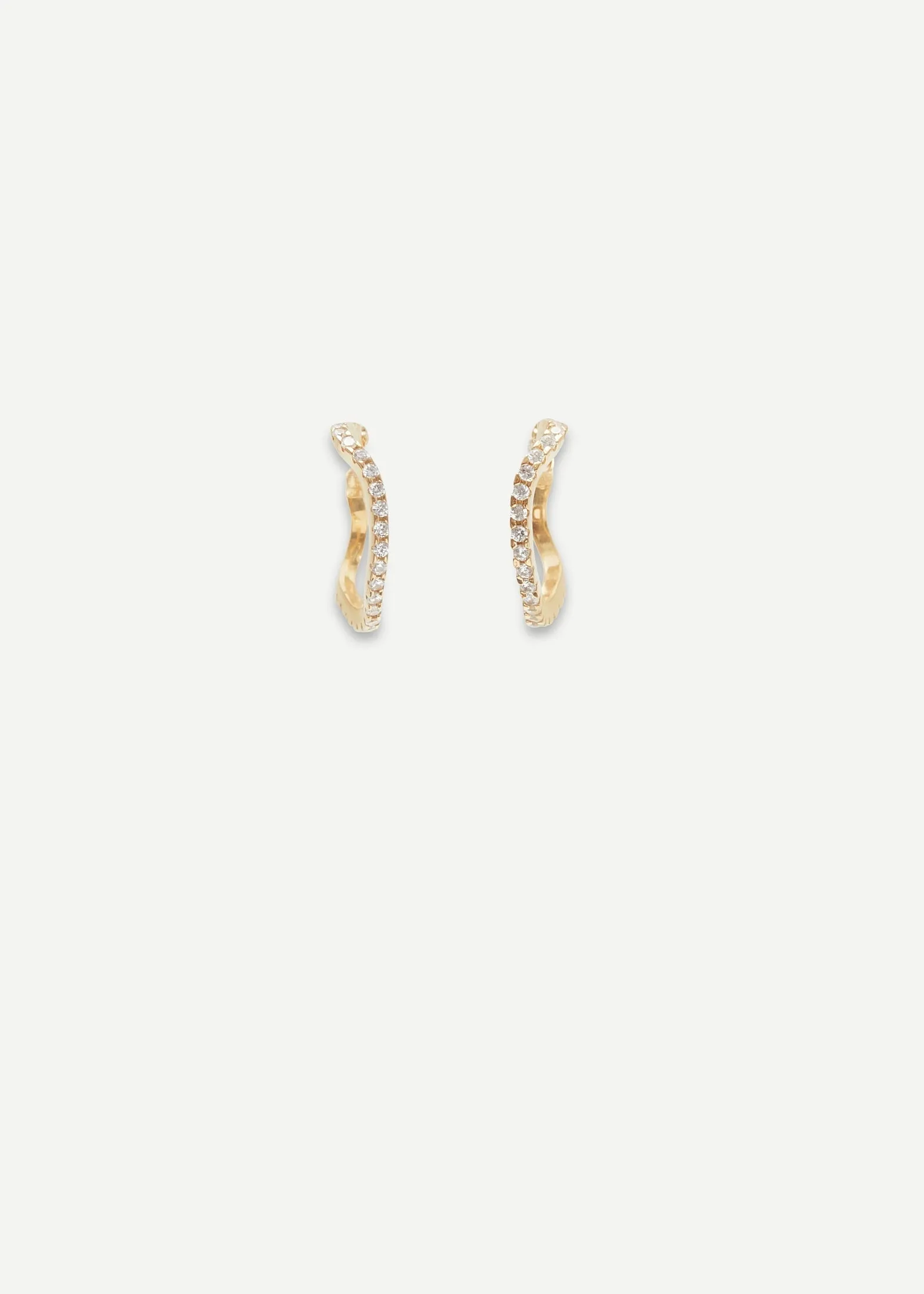 Distorted Hoop Earring Midi