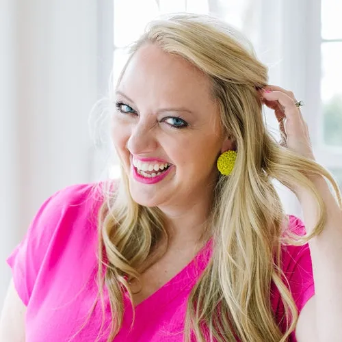 Earrings - Yellow Beaded Studs