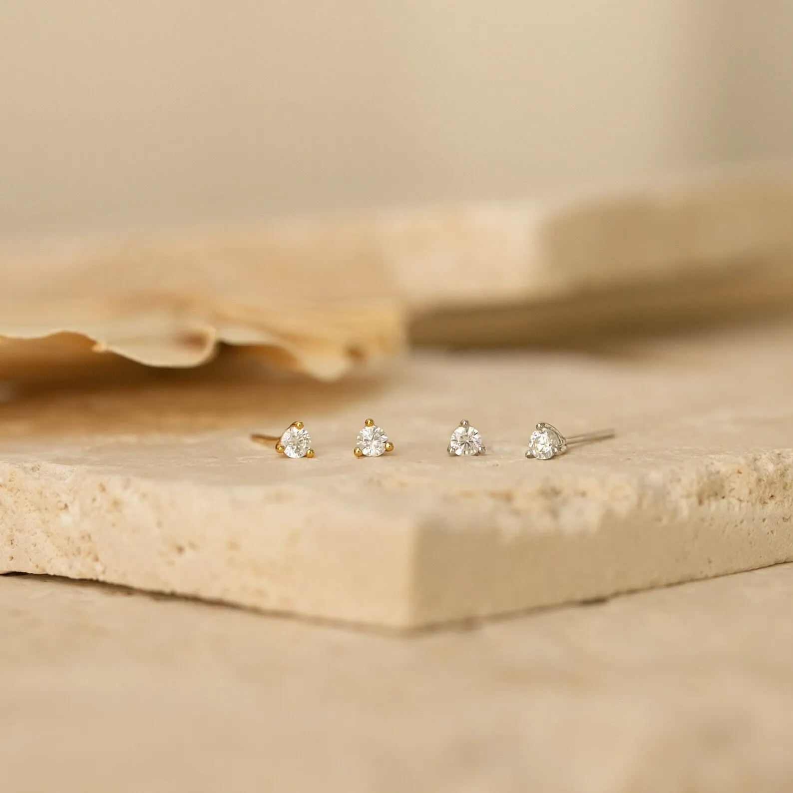 Elena Diamond Studs