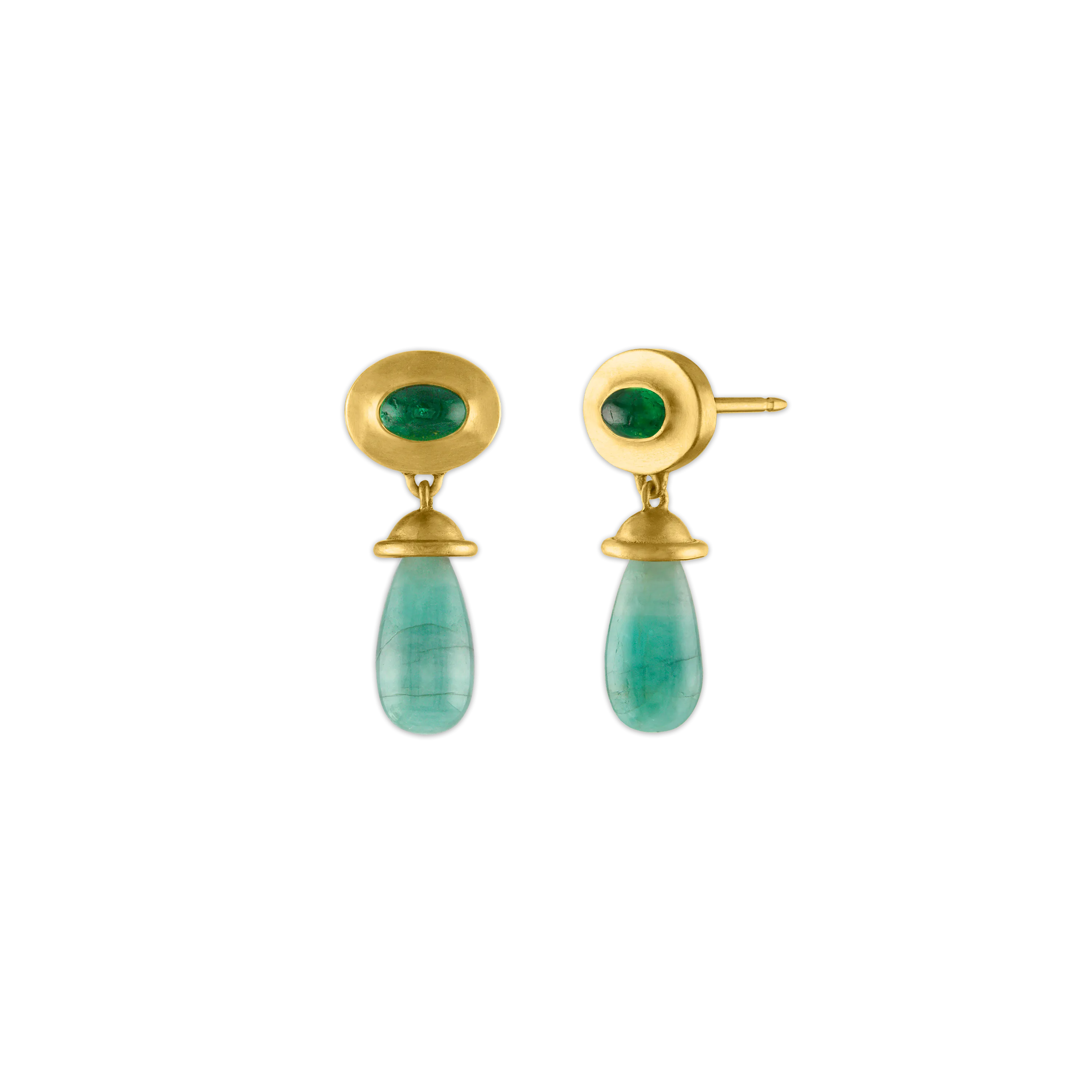 Emerald Alabastra Earrings