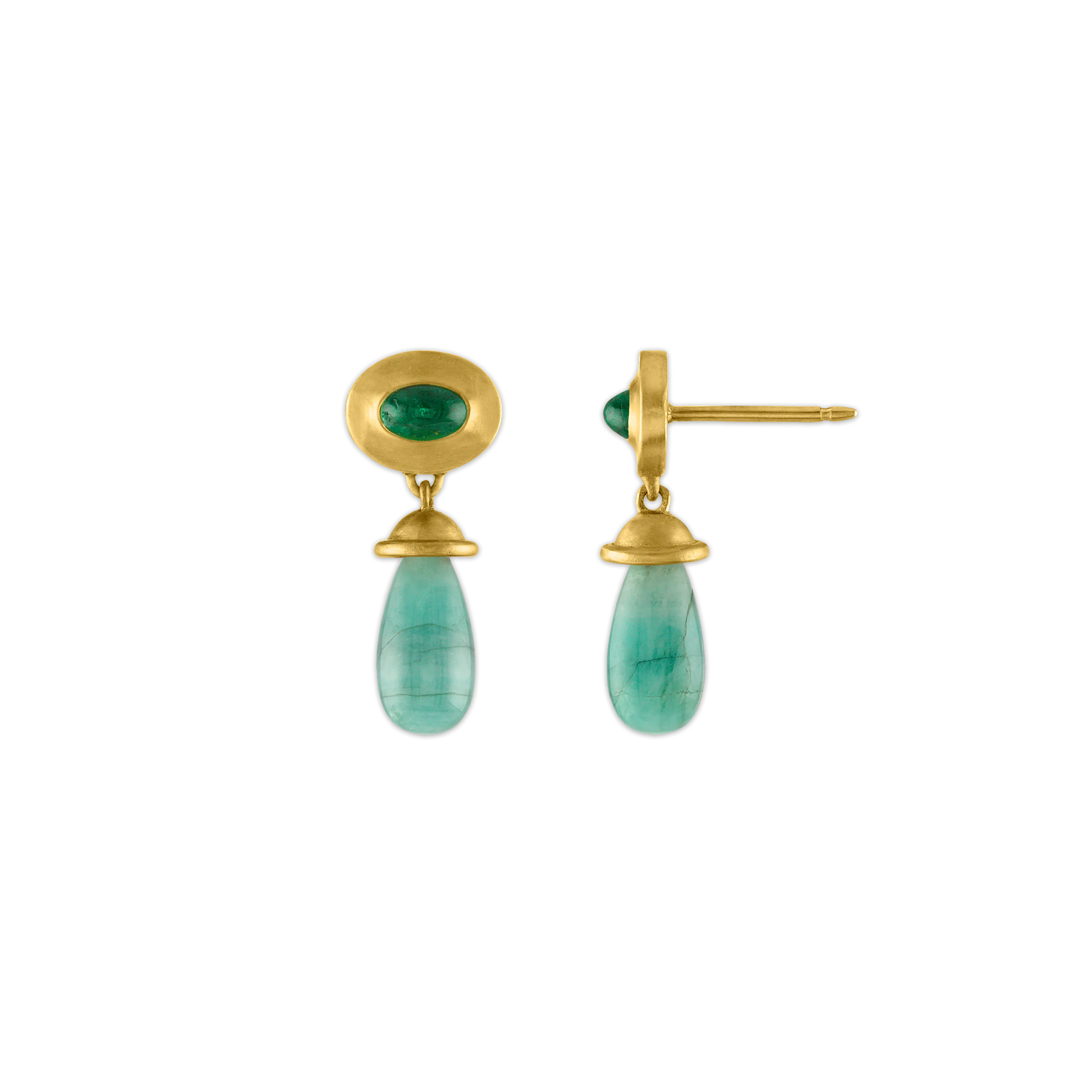 Emerald Alabastra Earrings