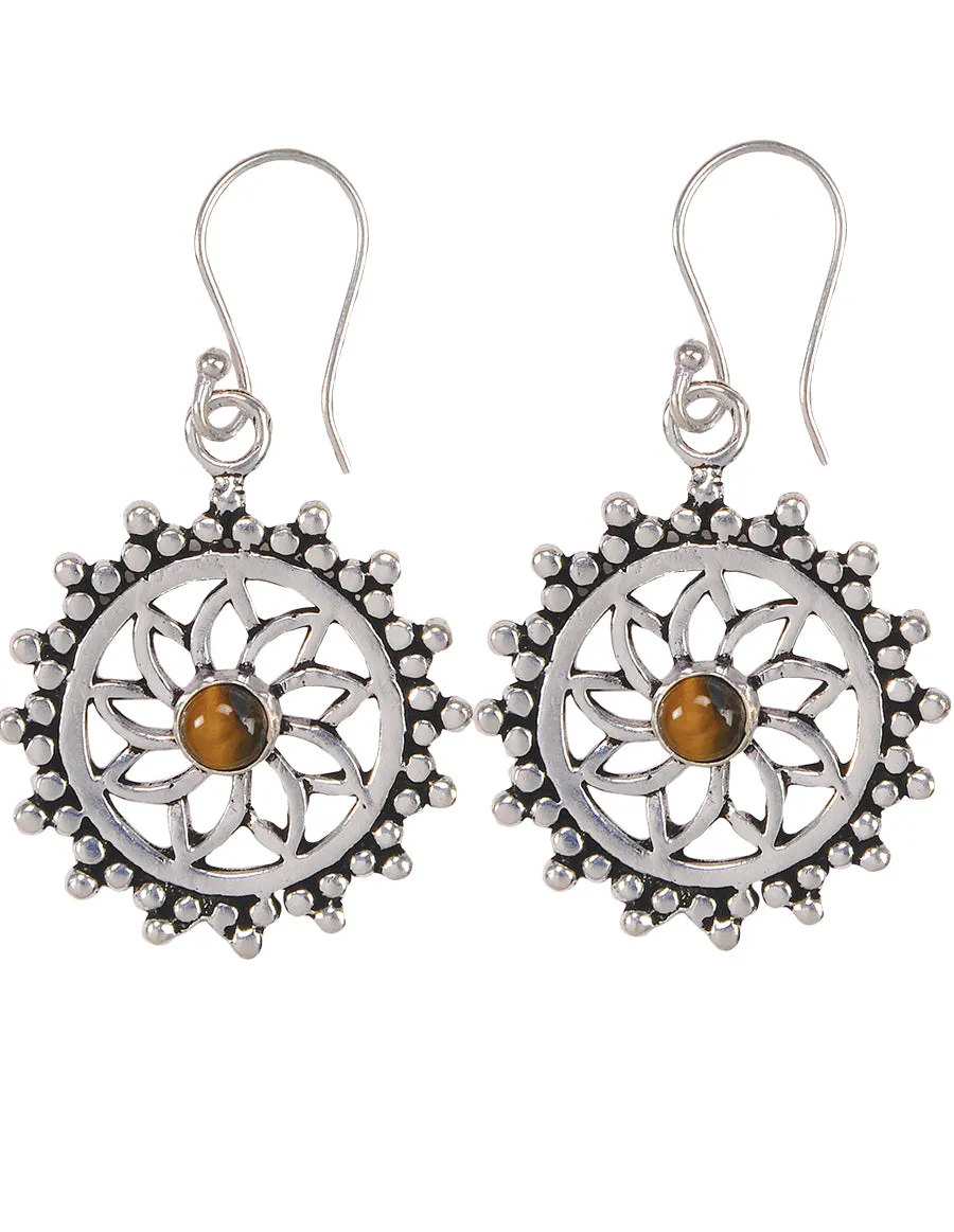 Ethnic Mandala Earrings