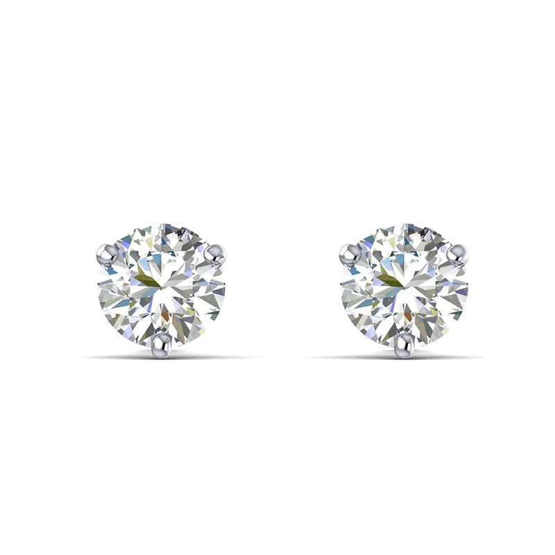 Fey & Co Exclusive  Lab Grown 1.5ct twt Diamond Stud Earring