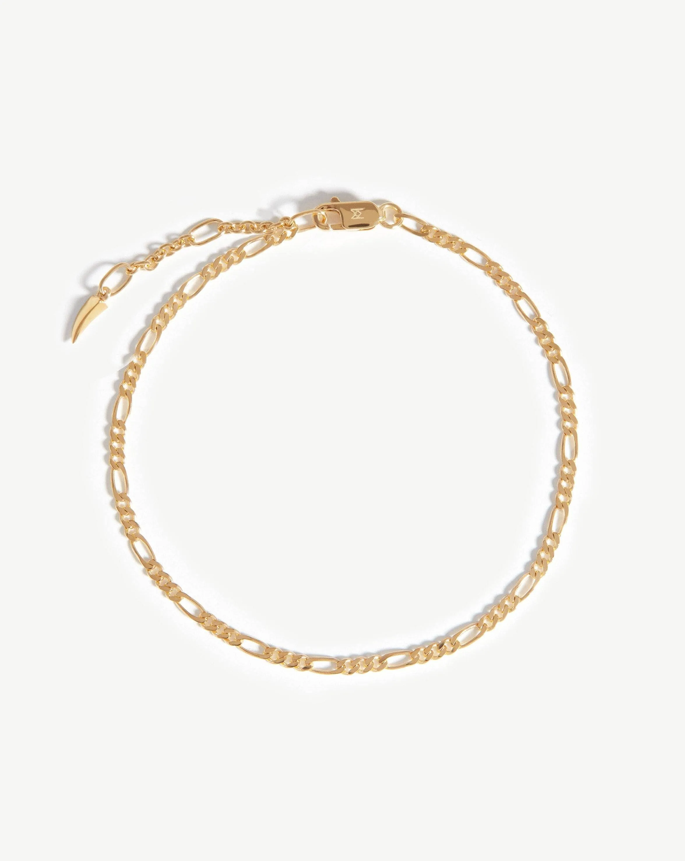 Fine Figaro Chain Bracelet