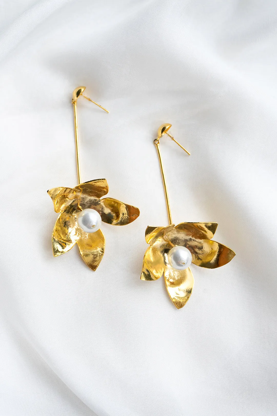 Floral Drop Earrings