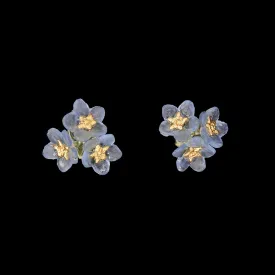 Forget Me Not Earrings - Triple Flower Post