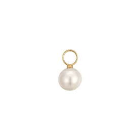 Gold Pearl Earring Charm