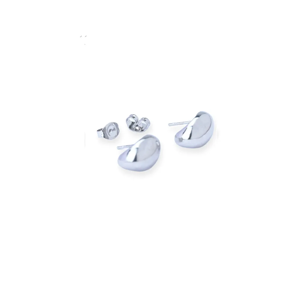 Half Hoops Stud Earrings