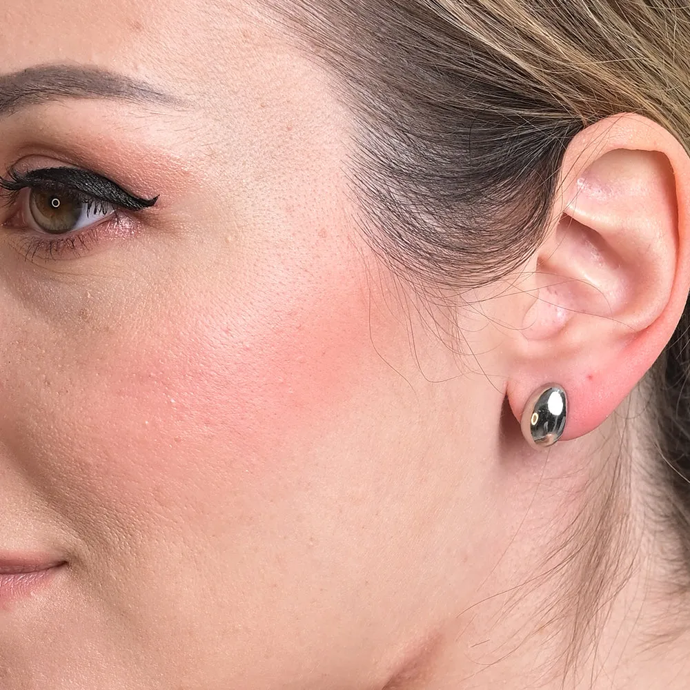 Half Hoops Stud Earrings