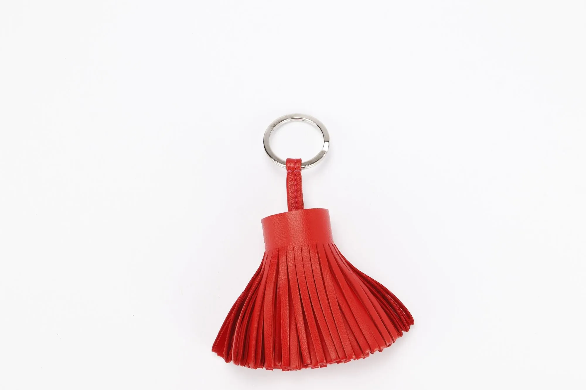 Hermes Carmen Key Chain, Red Color