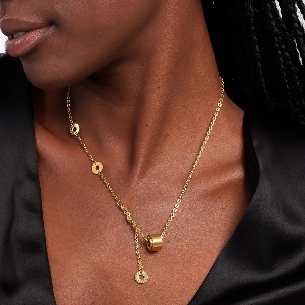 Hollow Clavicle Chain  Necklace