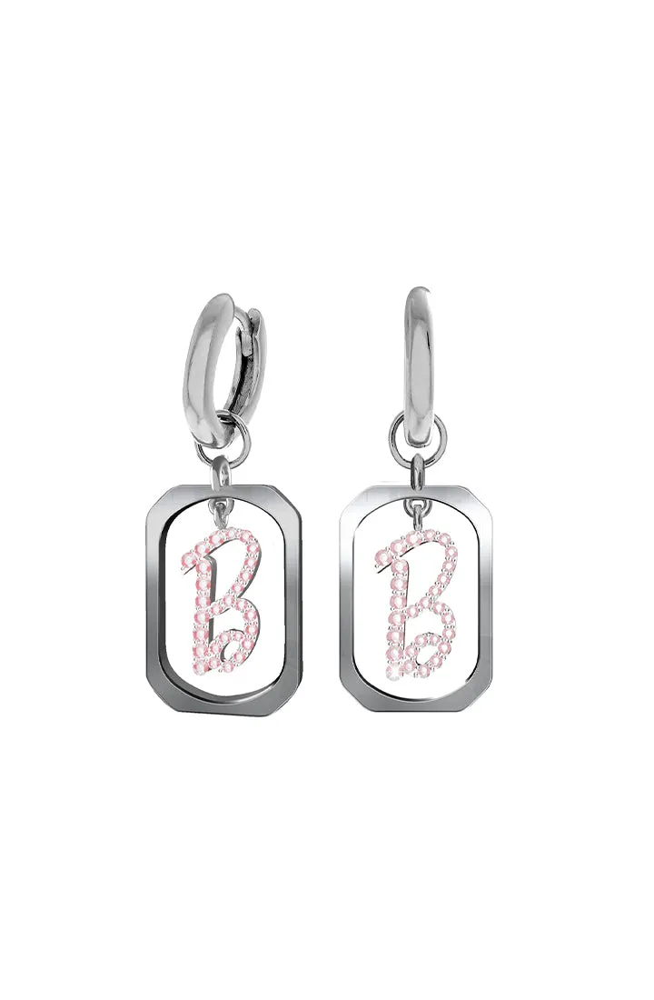 Iconic B Dangling Pendant Earrings