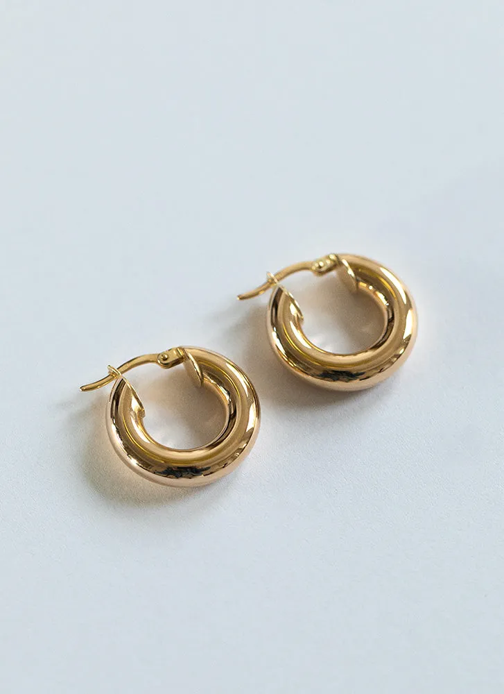 June earrings 14k gold