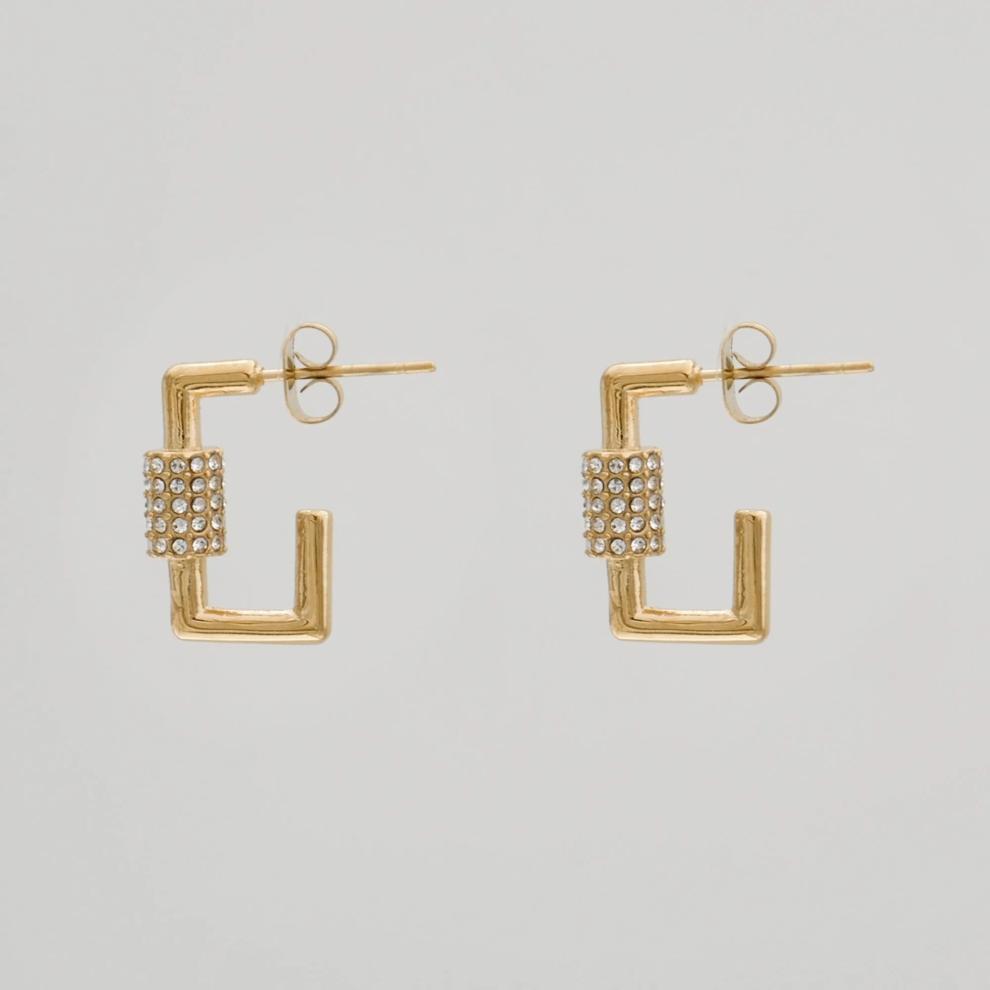 Kenza Square Earrings