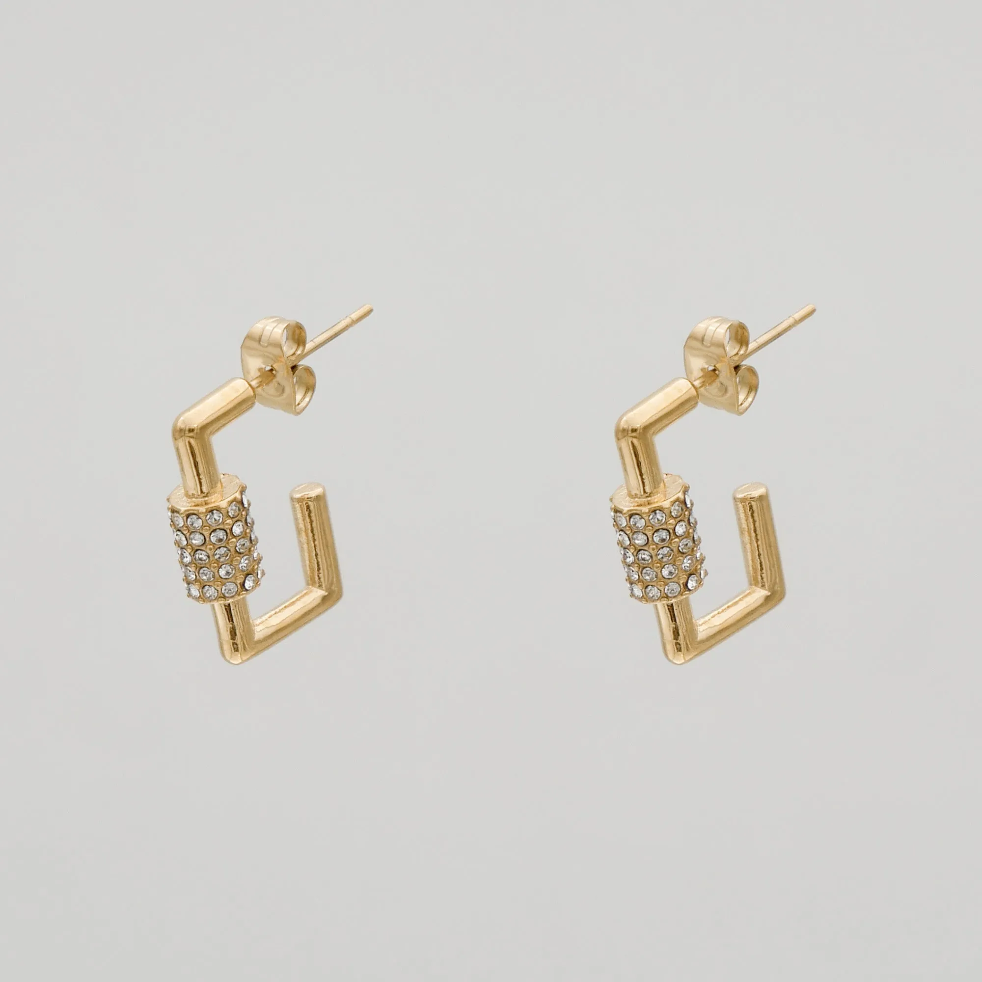 Kenza Square Earrings