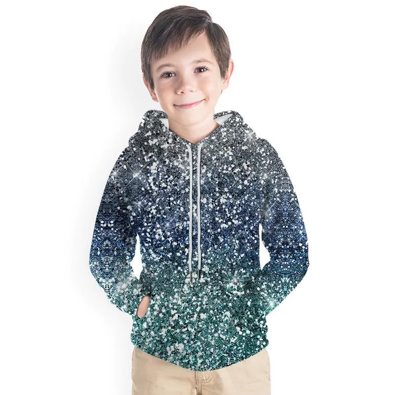 Kid Boy 3D Colorful Printed Hoodie