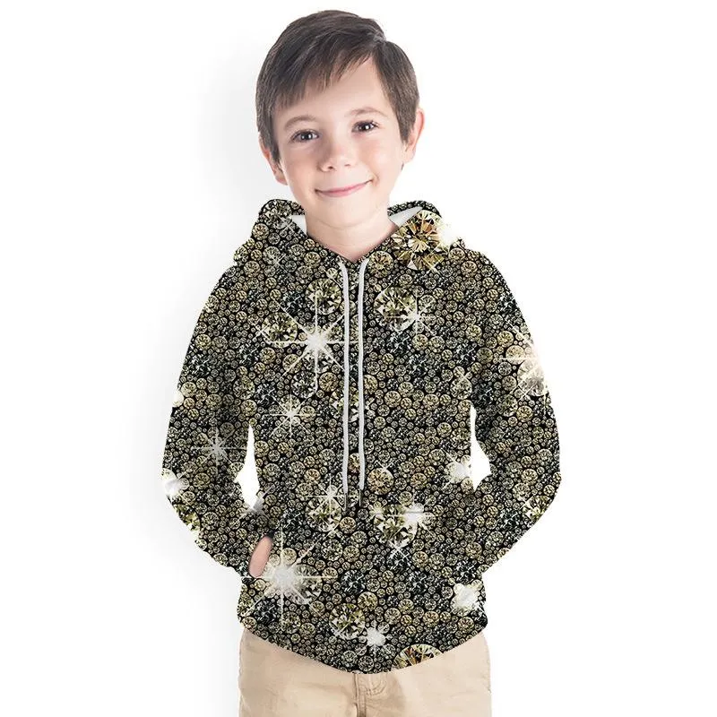 Kid Boy 3D Colorful Printed Hoodie