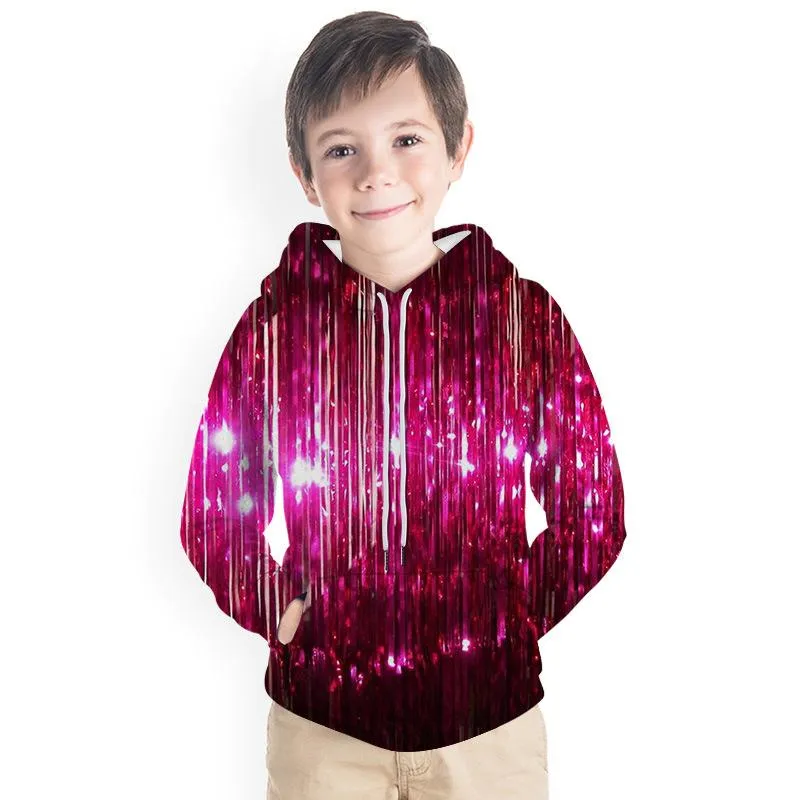 Kid Boy 3D Colorful Printed Hoodie