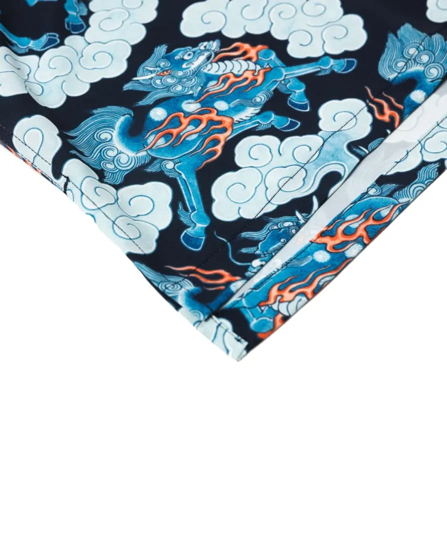 Kirin Printed Aloha Shirt