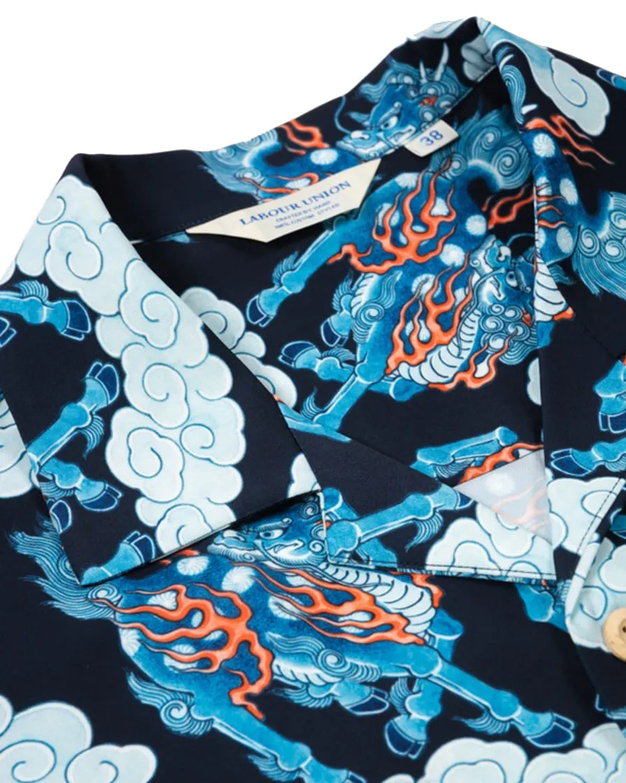 Kirin Printed Aloha Shirt