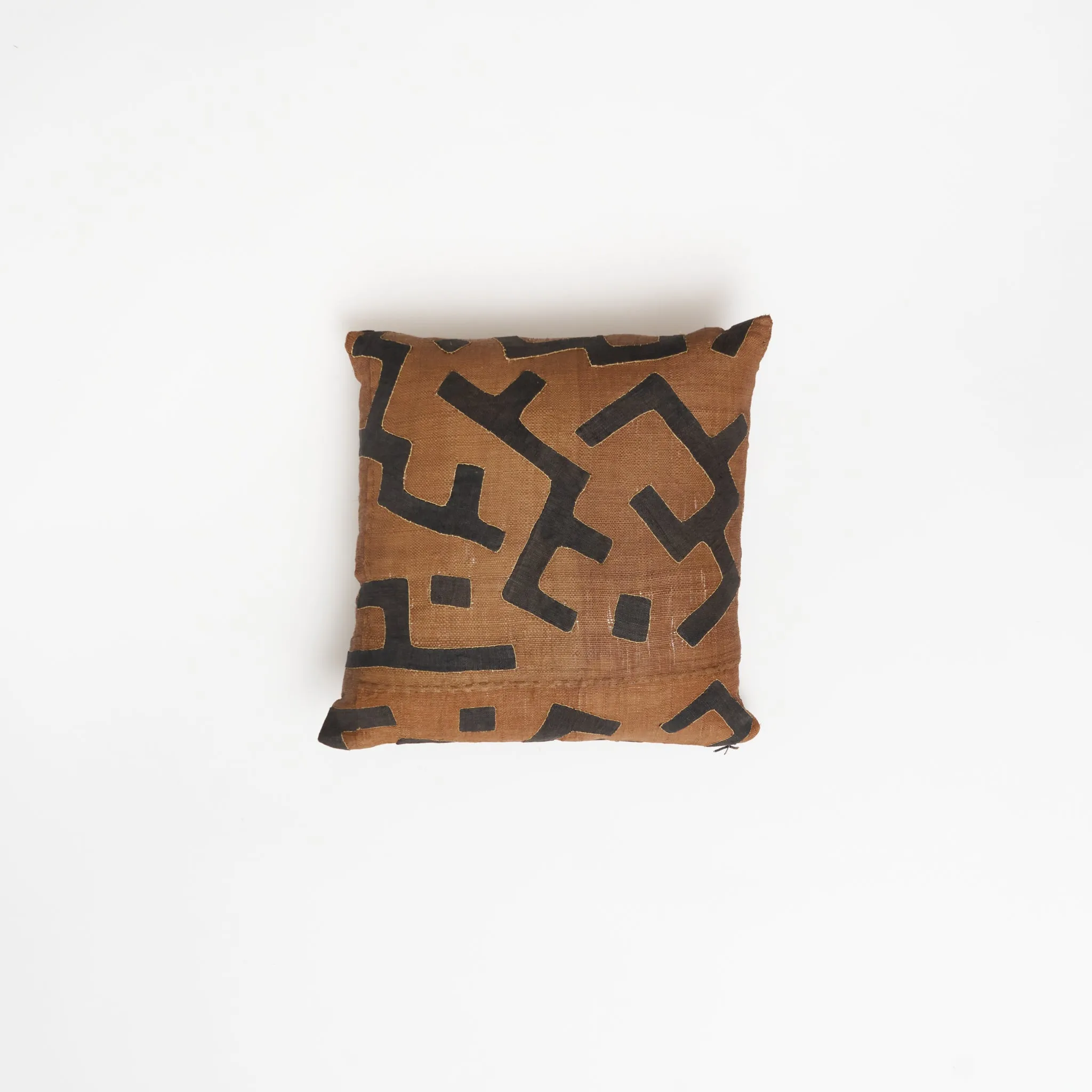 Kuba Throw Pillow -  Brown/Black