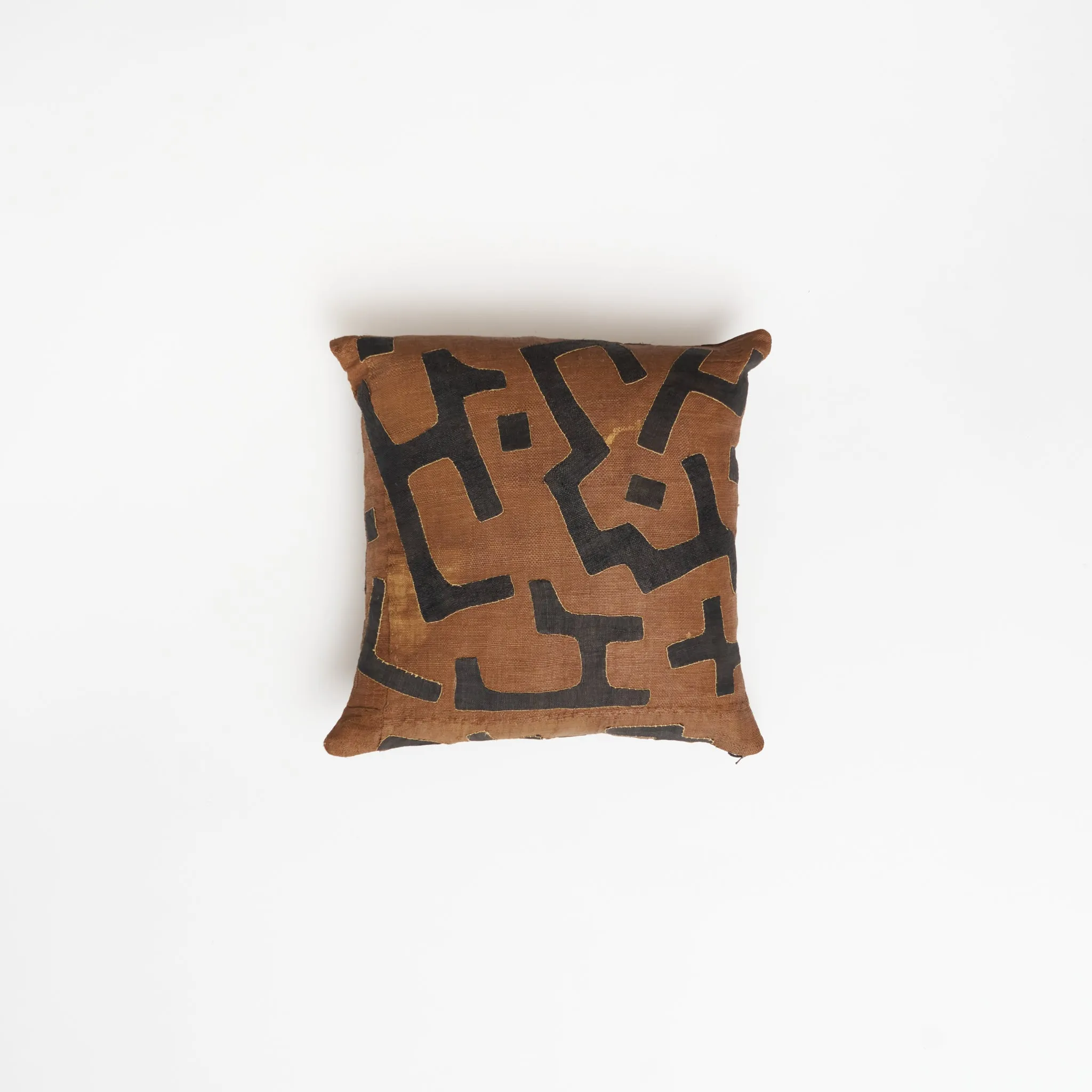 Kuba Throw Pillow -  Brown/Black