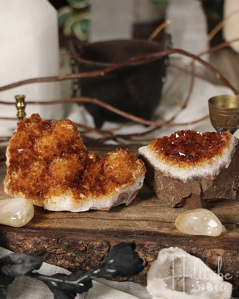 Large Citrine Cluster