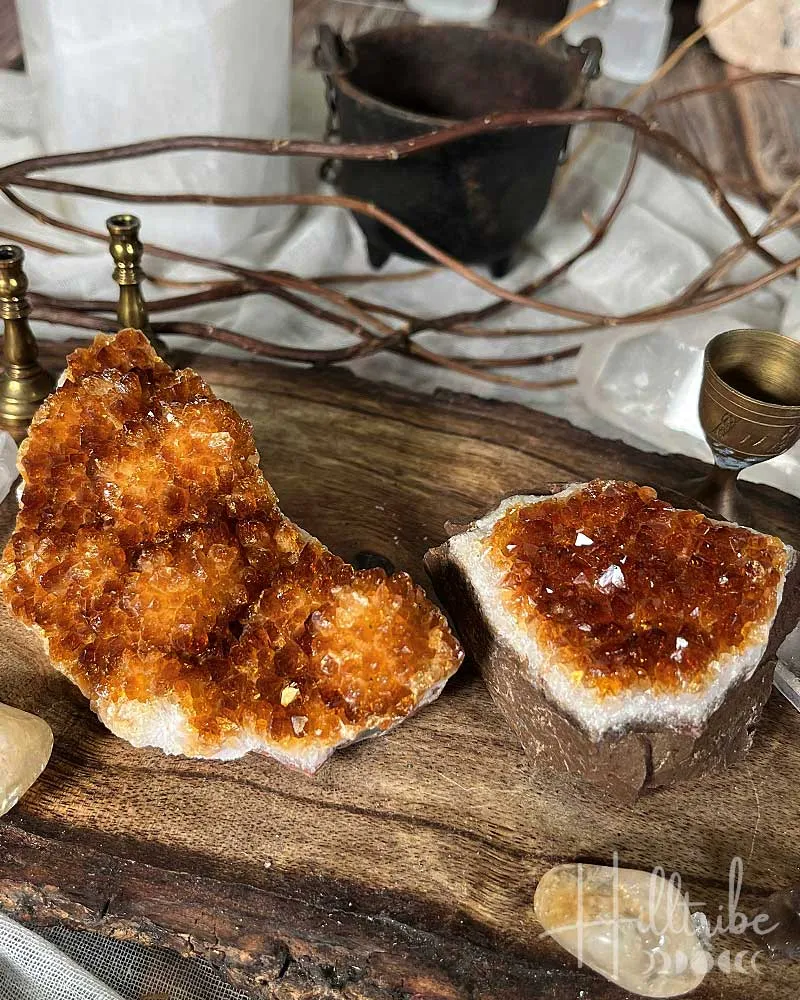 Large Citrine Cluster