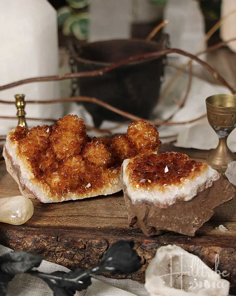 Large Citrine Cluster