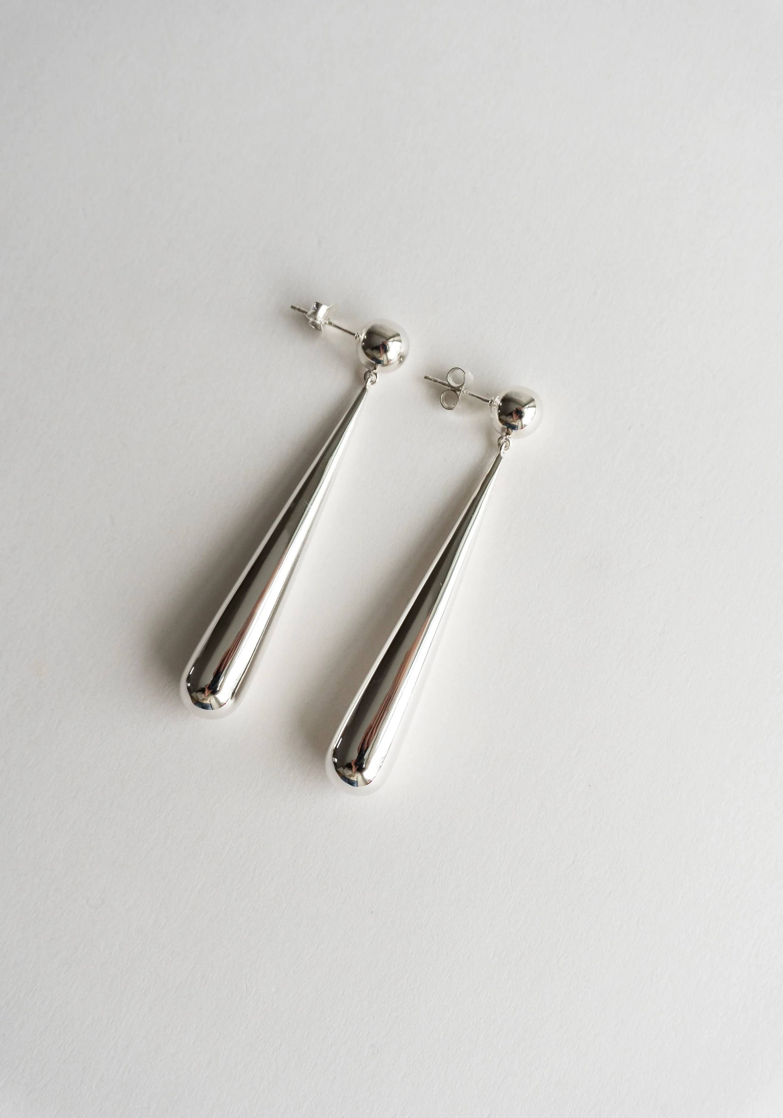 Louise Earrings in Silver