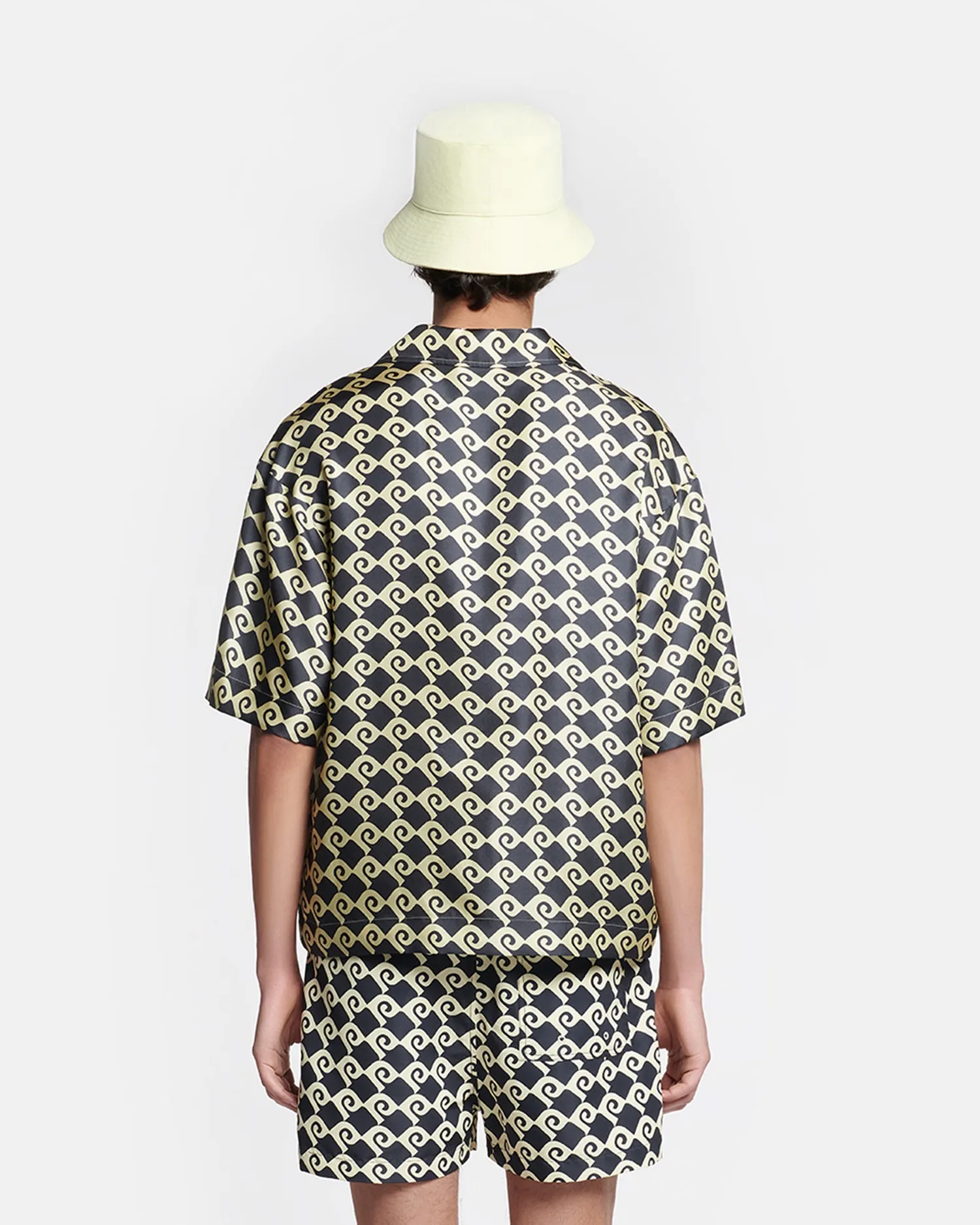 Maxton - Printed Silk-Twill Shirt - Diamond Check