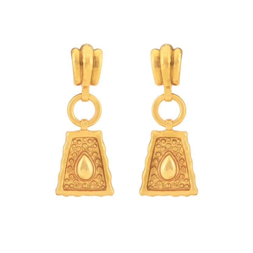 Mayan Earrings Gold